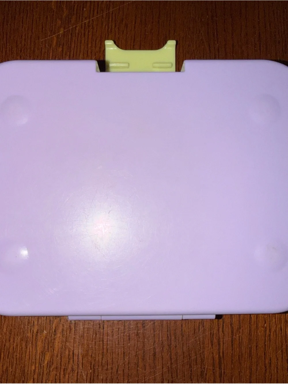 Yumbox Cute lavender Purple Compartment Lunchbox with Animal Graphic Inserts